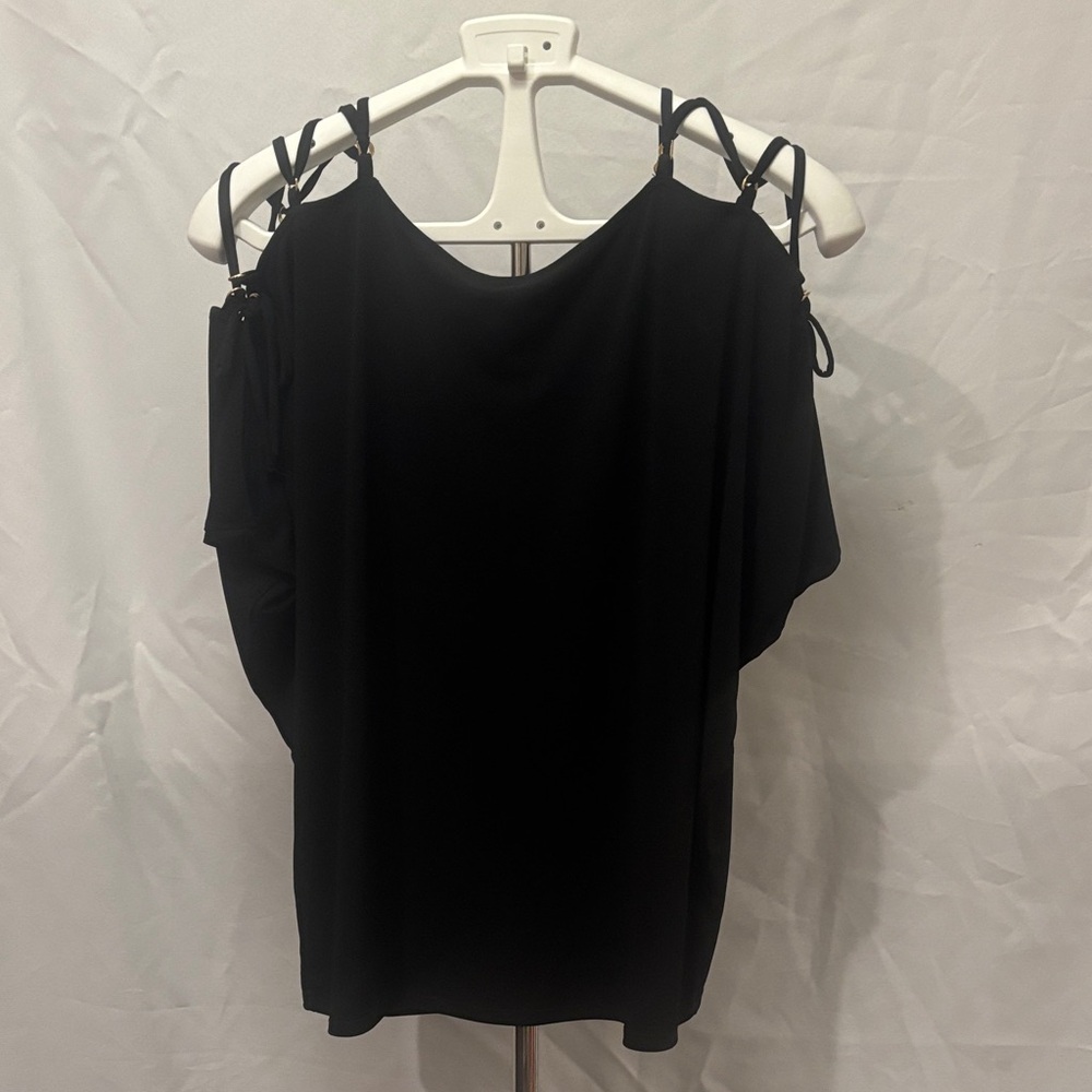 Express Black Strappy Women's Blouse